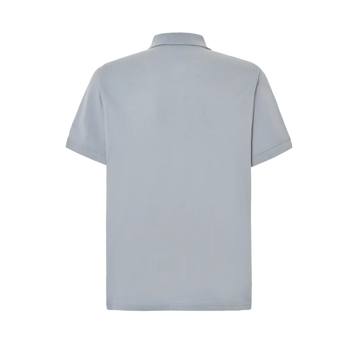 Polo piqué hombre manga corta JHK PORA210 157 Polo JHK PORA210 en plata, vista trasera