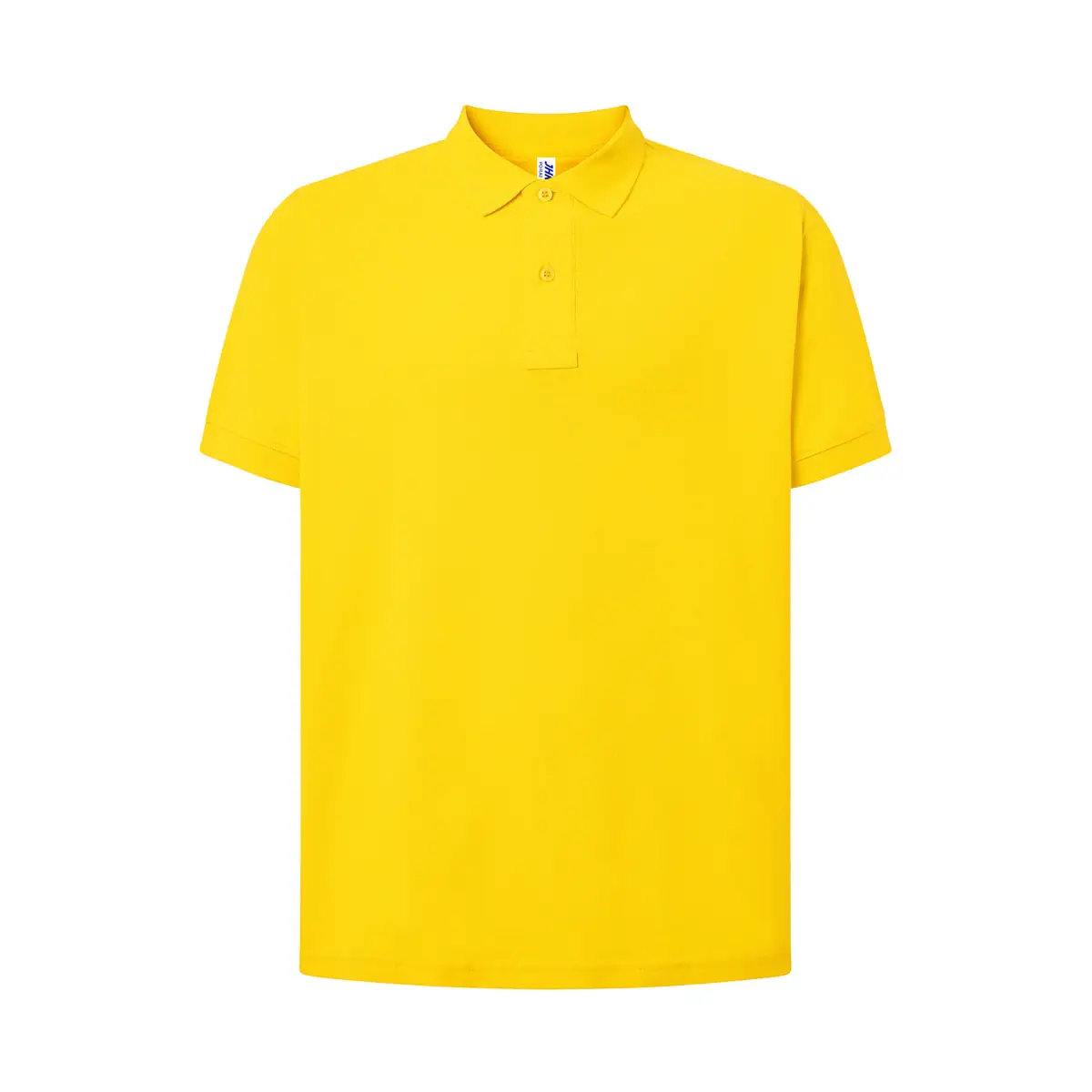 Polo piqué hombre manga corta JHK PORA210 158 Polo JHK PORA210 en oro, vista frontal