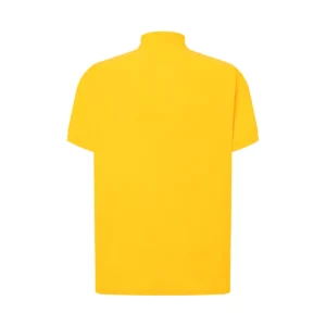 Polo JHK PORA210 en amarillo, vista trasera