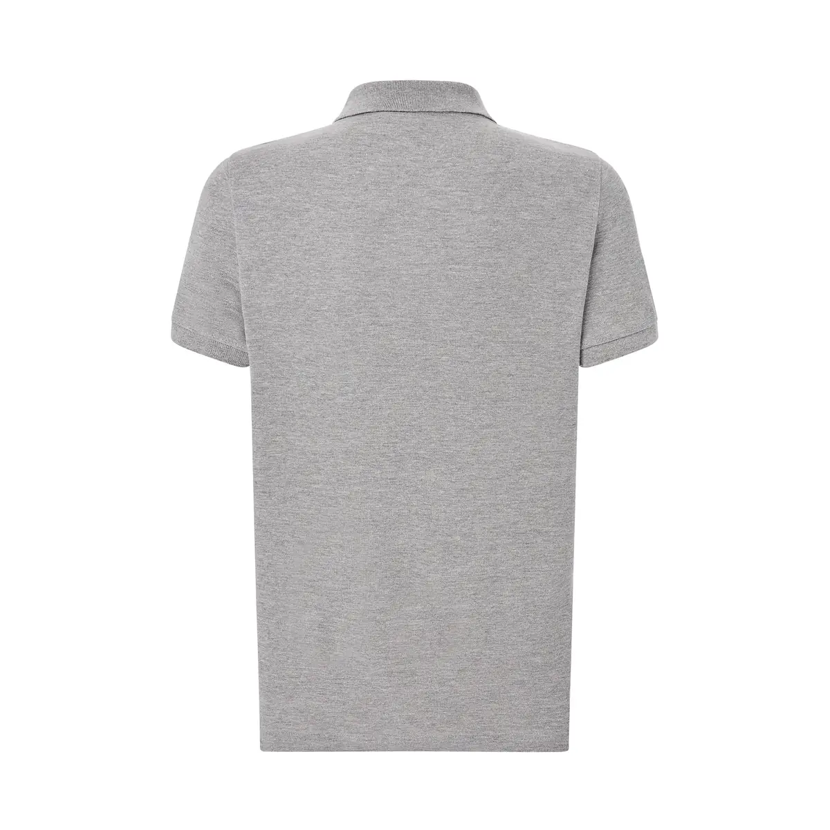 Polo piqué hombre tallas grandes JHK PORA210KS 7 Polo JHK PORA210KS en gris vigoré, vista trasera