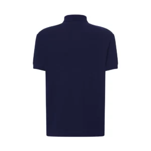 Polo JHK PORA210KS en azul marino, vista trasera