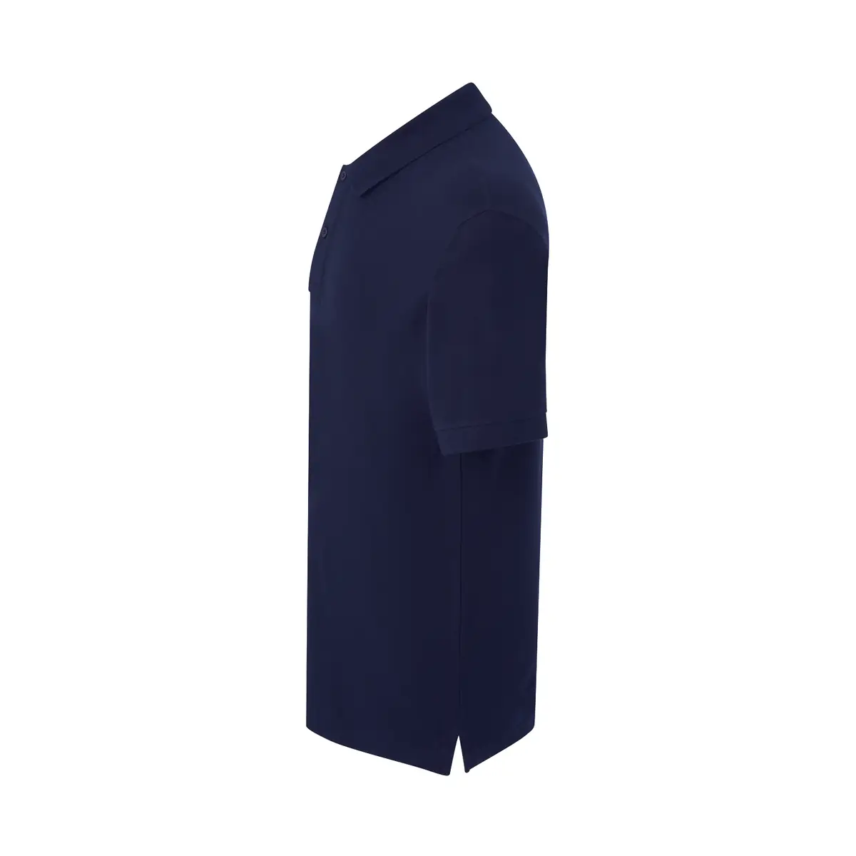 Polo piqué hombre tallas grandes JHK PORA210KS 9 Polo JHK PORA210KS en azul marino, vista lateral