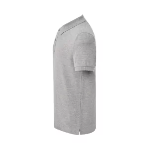 Polo JHK PORA210WK en gris vigoré, vista lateral