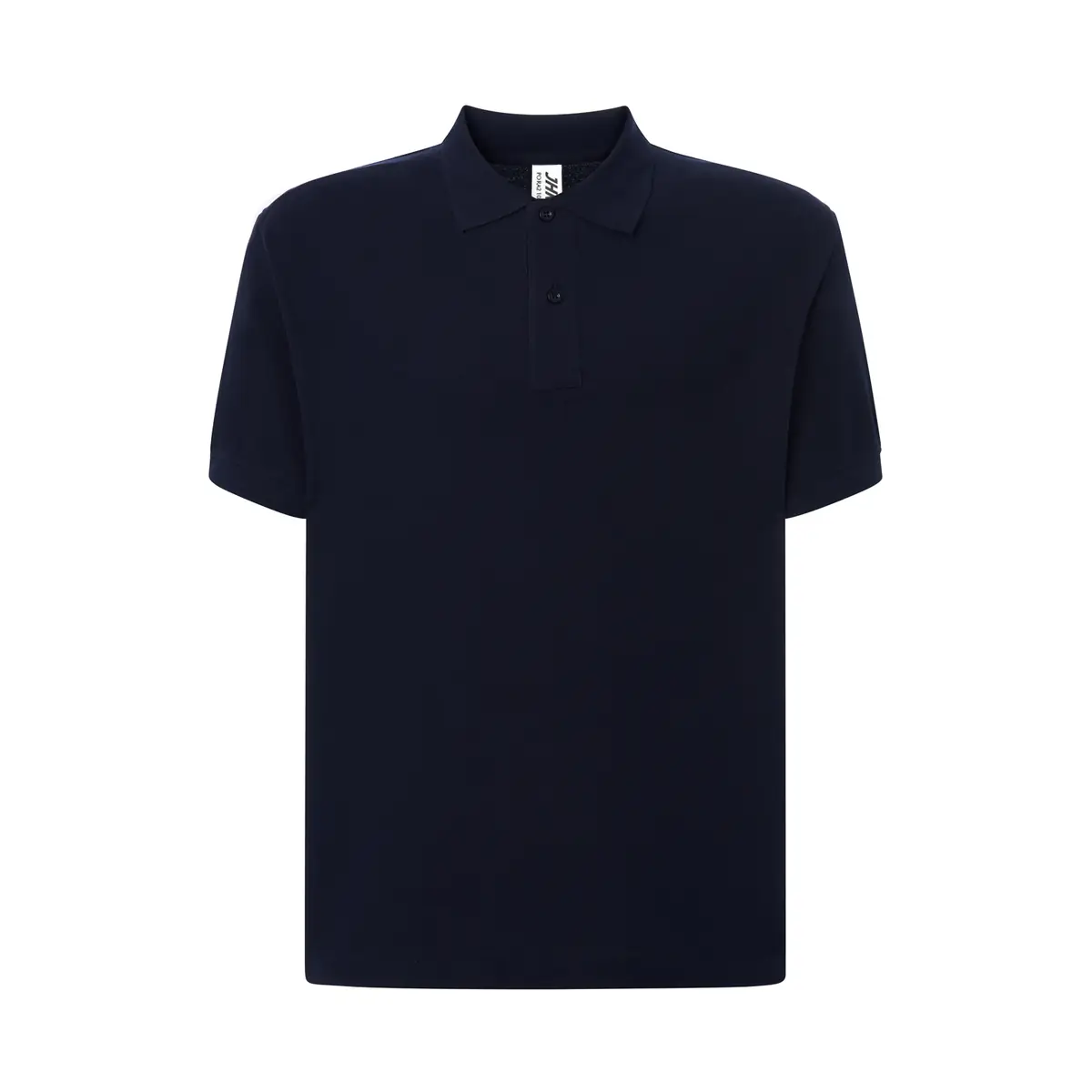 Polo de trabajo hombre JHK PORA210WK 17 Polo JHK PORA210WK en azul marino, vista frontal