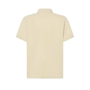 Polo JHK PORA240 en crema mantequilla, vista trasera