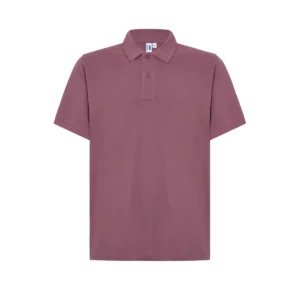 Polo JHK PORA240 en morado empolvado, vista frontal