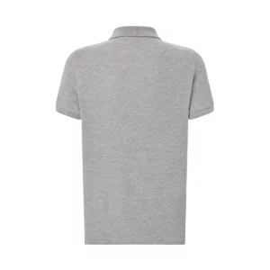 Polo JHK PORA240 en gris vigoré, vista trasera