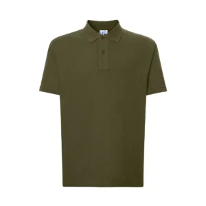 Polo JHK PORA240 en caqui, vista frontal