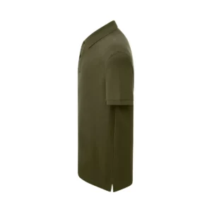 Polo JHK PORA240 en caqui, vista lateral