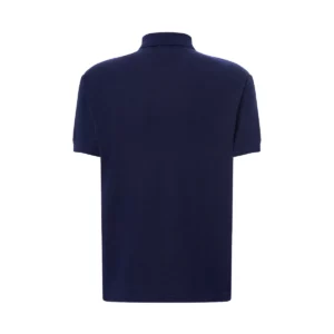 Polo JHK PORA240 en azul marino, vista trasera
