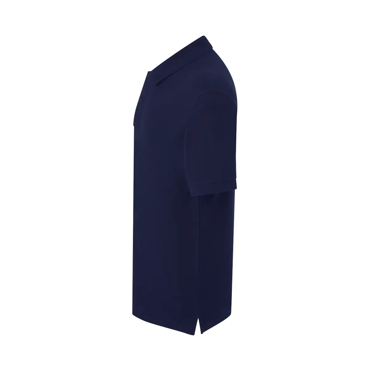 Polo piqué hombre 240 g/m² JHK PORA240 24 Polo JHK PORA240 en azul marino, vista lateral