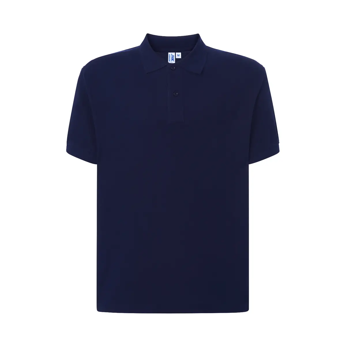 Polo piqué hombre 240 g/m² JHK PORA240 23 Polo JHK PORA240 en azul marino, vista frontal