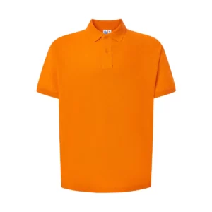 Polo JHK PORA240 en naranja, vista frontal