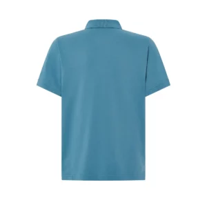 Polo JHK PORA240 en azul petróleo, vista trasera