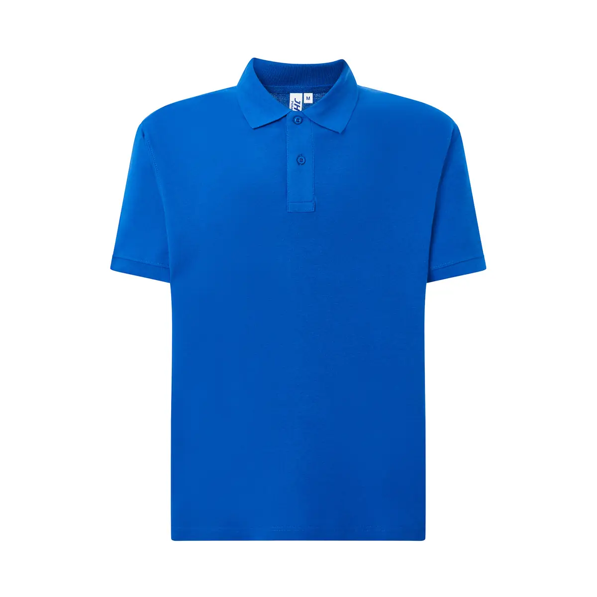 Polo piqué hombre 240 g/m² JHK PORA240 35 Polo JHK PORA240 en azul royal, vista frontal