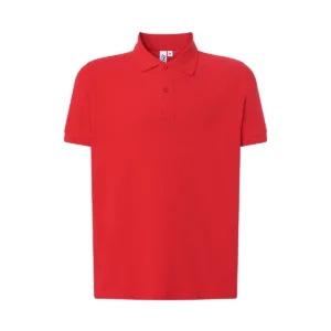 Polo JHK PORA240 en rojo, vista frontal