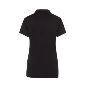 Polo JHK SPHEAVYLDY en negro y plata, vista trasera
