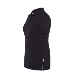 Polo JHK SPHEAVYLDY en azul marino y plata, vista lateral