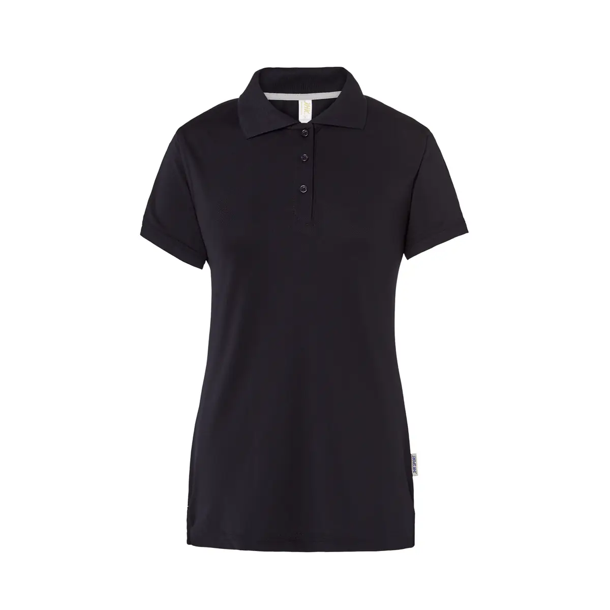 Polo deportivo piqué mujer JHK SPHEAVYLDY 8 Polo JHK SPHEAVYLDY en azul marino y plata, vista frontal