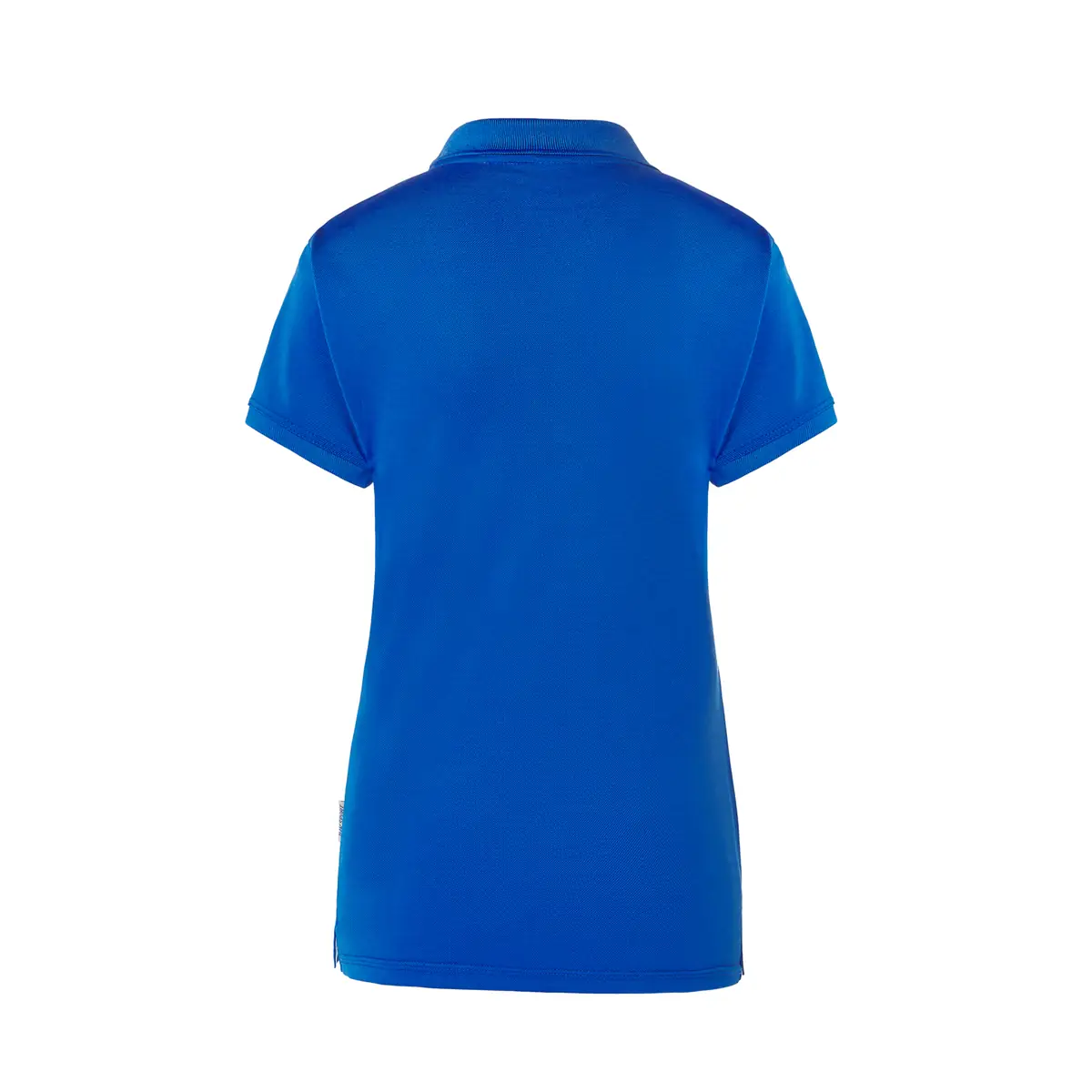 Polo deportivo piqué mujer JHK SPHEAVYLDY 13 Polo JHK SPHEAVYLDY en azul royal y plata, vista trasera