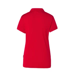 Polo JHK SPHEAVYLDY en rojo y azul marino, vista trasera