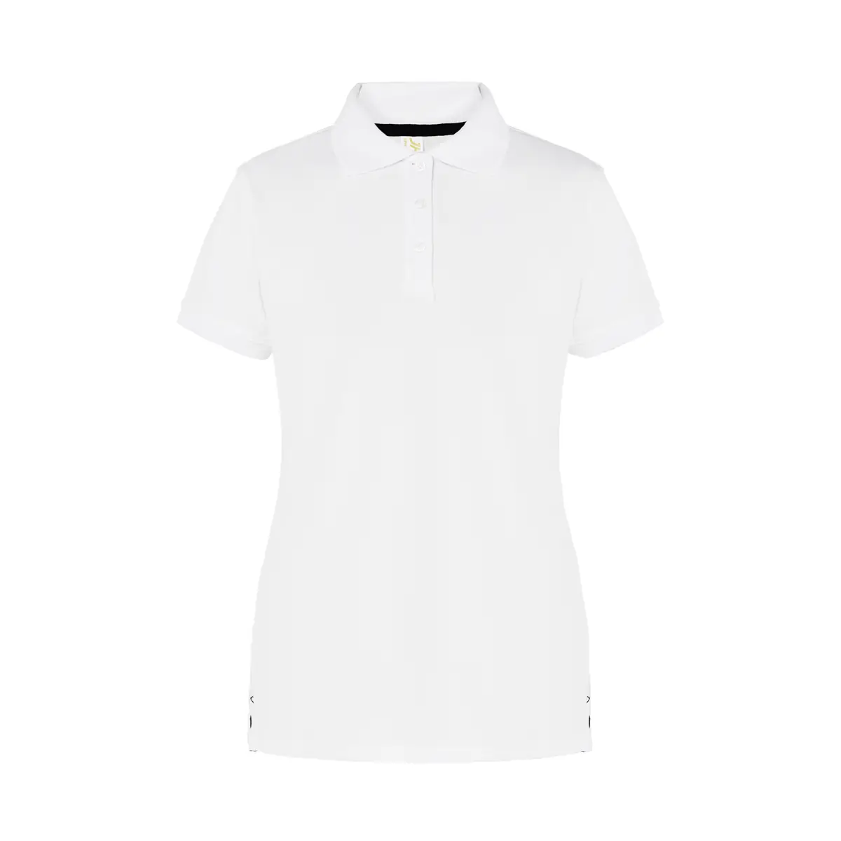 Polo deportivo piqué mujer JHK SPHEAVYLDY 20 Polo JHK SPHEAVYLDY en blanco y azul marino, vista frontal