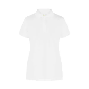 Polo JHK SPHEAVYLDY en blanco, vista frontal