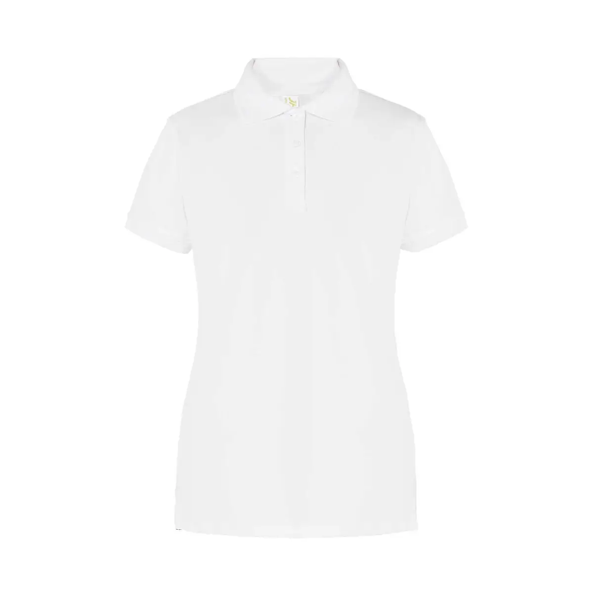 Polo deportivo piqué mujer JHK SPHEAVYLDY 23 Polo JHK SPHEAVYLDY en blanco, vista frontal