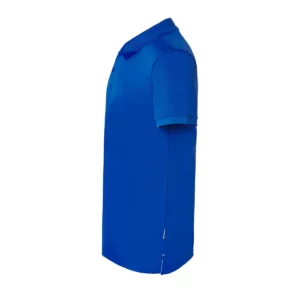 Polo JHK SPHEAVYMEN en azul royal y plata, vista lateral
