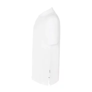 Polo JHK SPHEAVYMEN en blanco y azul marino, vista lateral