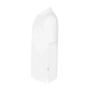 Polo JHK SPHEAVYMEN en blanco, vista lateral