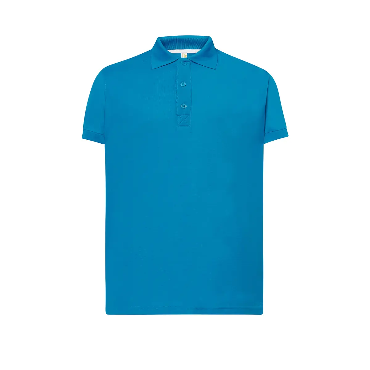 Polo deportivo hombre JHK SPORTPIQUE 2 Polo JHK SPORTPIQUE en aqua, vista frontal
