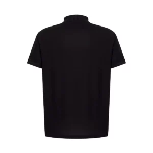 Polo JHK SPORTPIQUE en negro, vista trasera