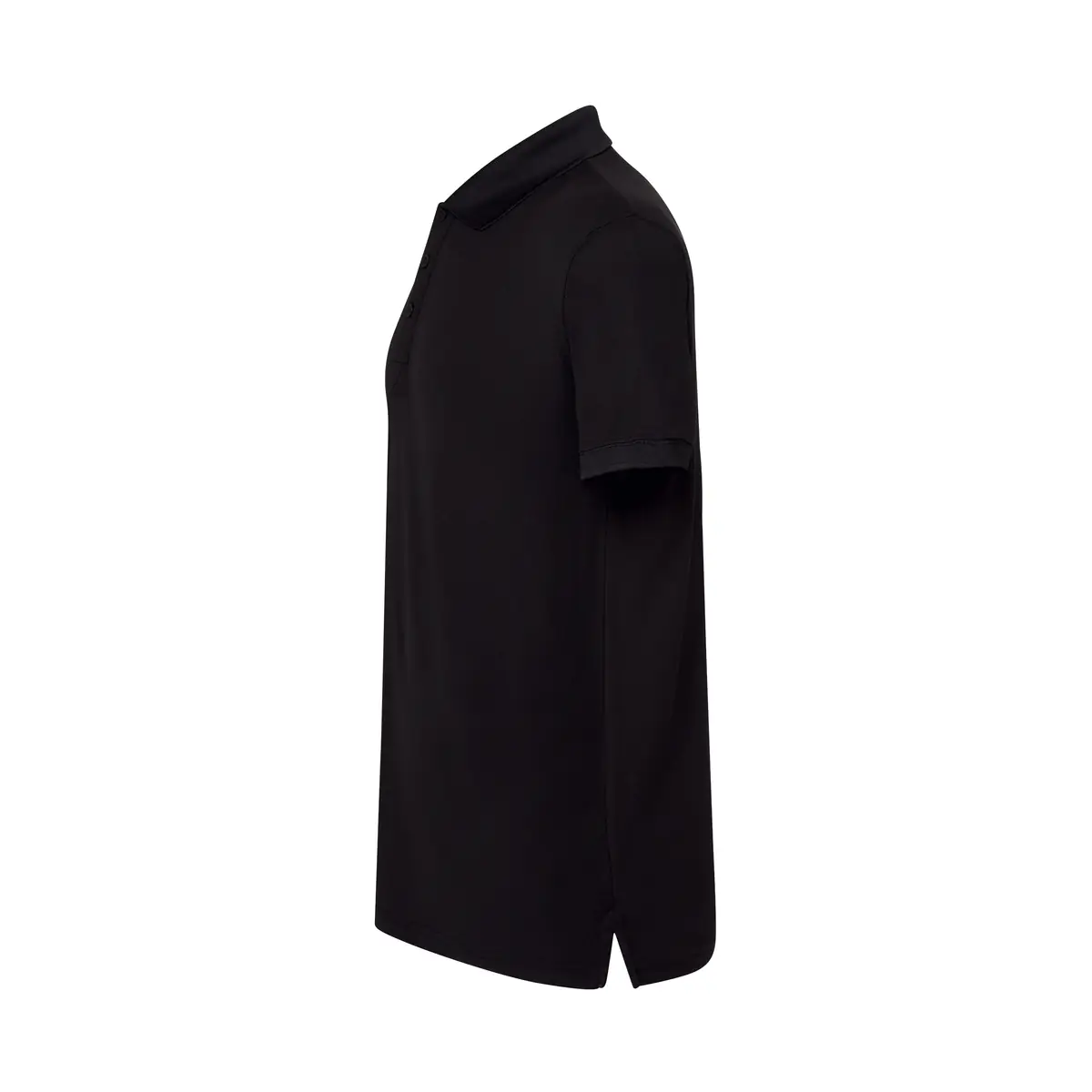 Polo deportivo hombre JHK SPORTPIQUE 6 Polo JHK SPORTPIQUE en negro, vista lateral