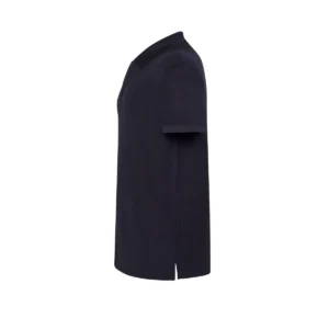Polo JHK SPORTPIQUE en azul marino, vista lateral