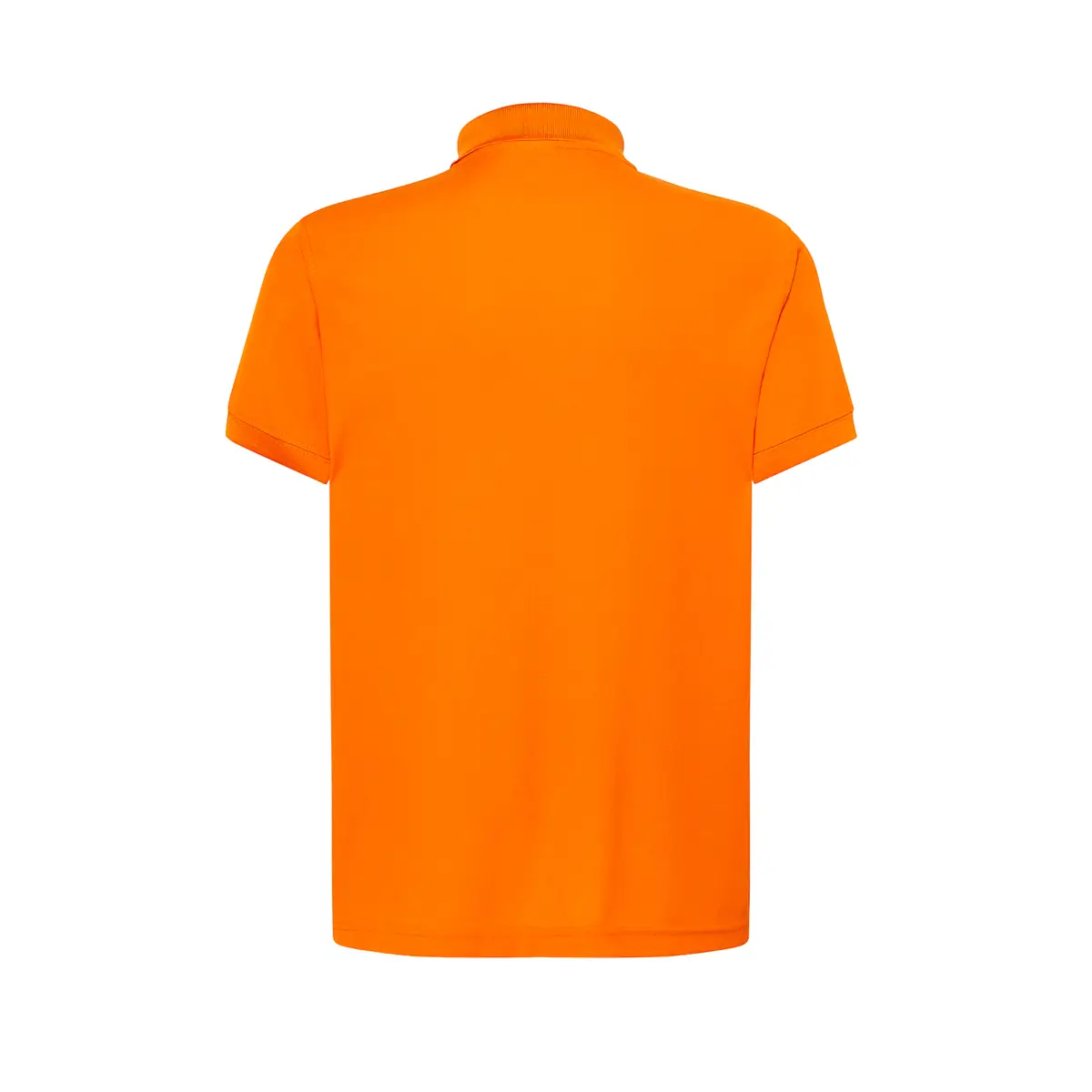 Polo deportivo hombre JHK SPORTPIQUE 16 Polo JHK SPORTPIQUE en naranja, vista trasera
