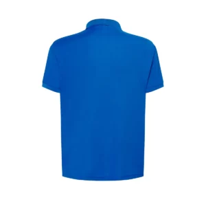 Polo JHK SPORTPIQUE en azul royal, vista trasera