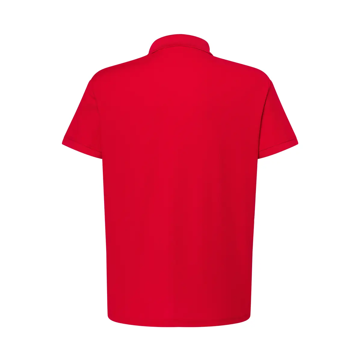 Polo deportivo hombre JHK SPORTPIQUE 22 Polo JHK SPORTPIQUE en rojo, vista trasera
