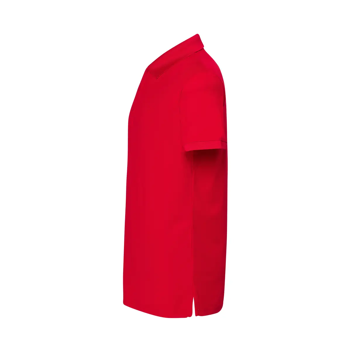 Polo deportivo hombre JHK SPORTPIQUE 21 Polo JHK SPORTPIQUE en rojo, vista lateral
