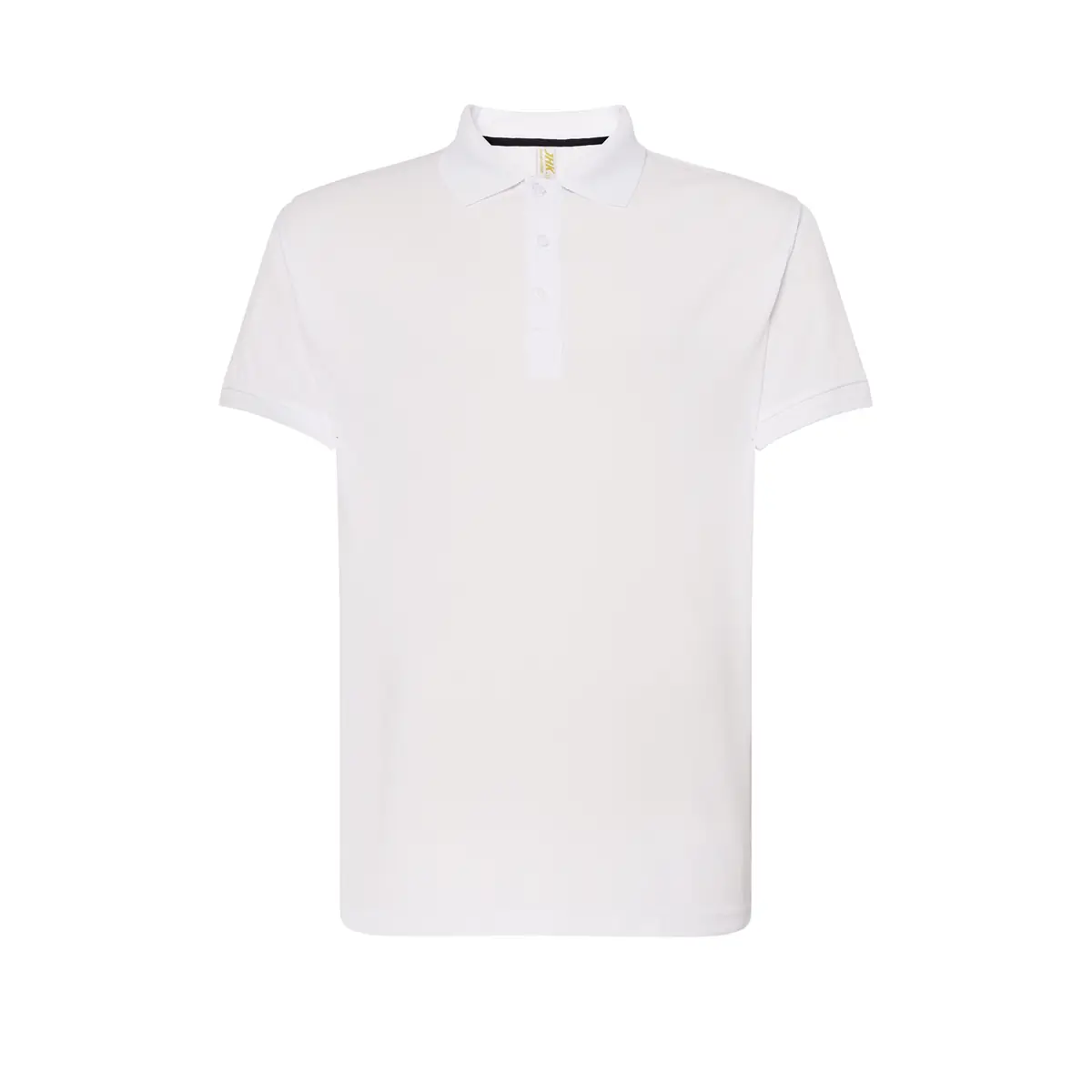 Polo deportivo hombre JHK SPORTPIQUE 23 Polo JHK SPORTPIQUE en blanco, vista frontal