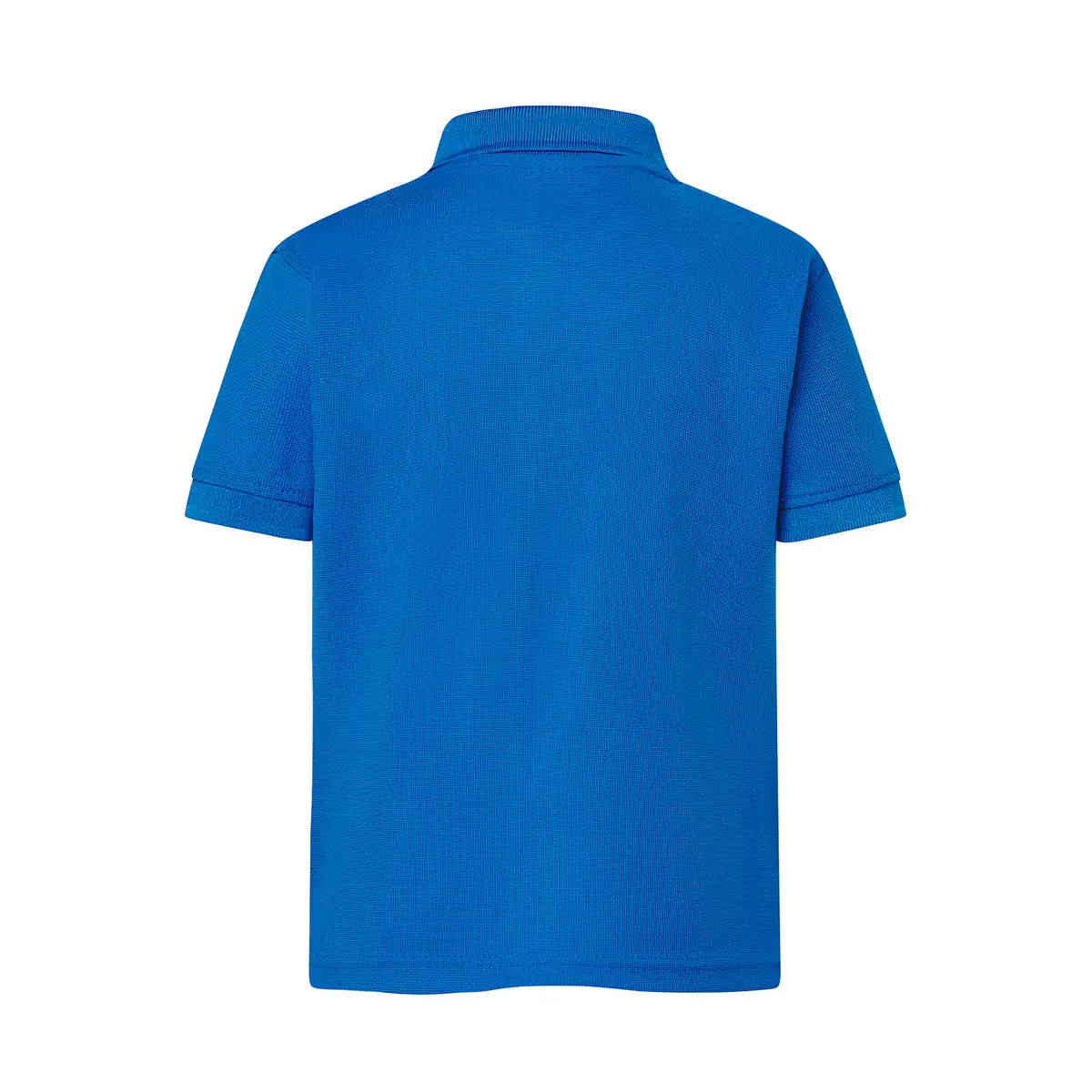 Polo deportivo infantil JHK SPORTPQKID 7 Polo infantil JHK SPORTPQKID en azul royal, vista trasera