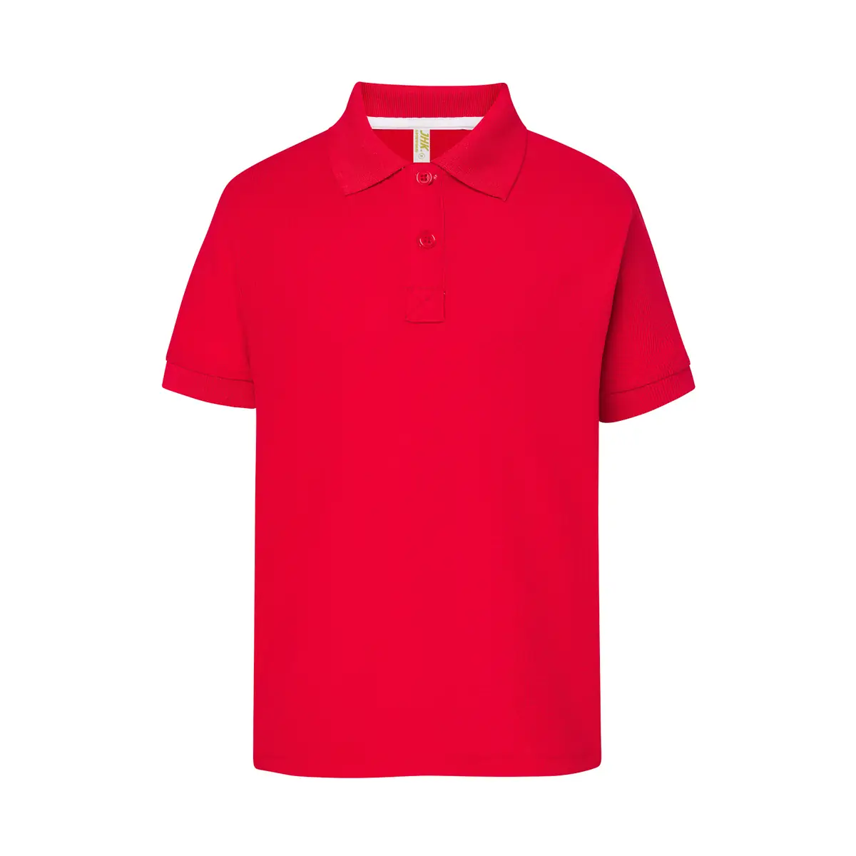 Polo deportivo infantil JHK SPORTPQKID 8 Polo infantil JHK SPORTPQKID en rojo, vista frontal