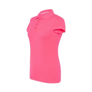 Polo JHK SPORTPQLADY en fucsia flúor, vista lateral