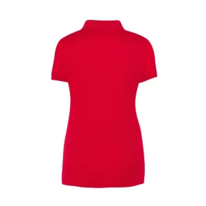 Polo JHK SPORTPQLADY en rojo, vista trasera