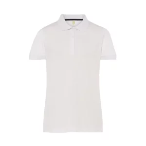 Polo JHK SPORTPQLADY en blanco, vista frontal