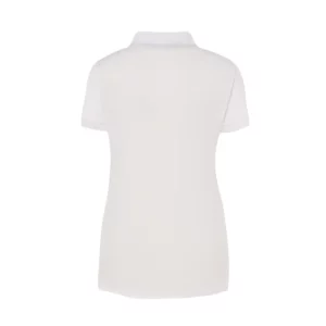 Polo JHK SPORTPQLADY en blanco, vista trasera