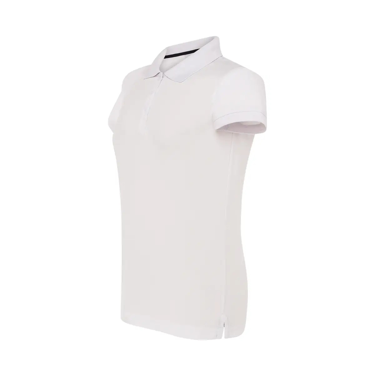 Polo deportivo mujer JHK SPORTPQLADY 21 Polo JHK SPORTPQLADY en blanco, vista lateral