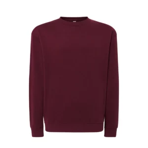 Sudadera JHK SWCRPEACH en Burgundy, vista frontal