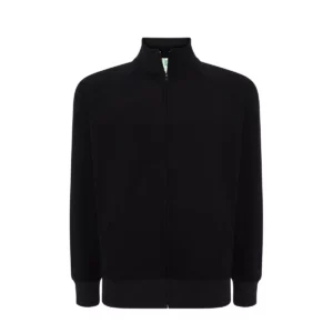 Sudadera JHK SWFUZIP240 en Black, vista frontal