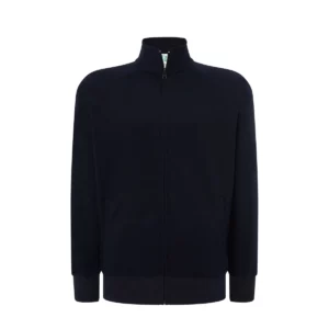 Sudadera JHK SWFUZIP240 en Navy, vista frontal